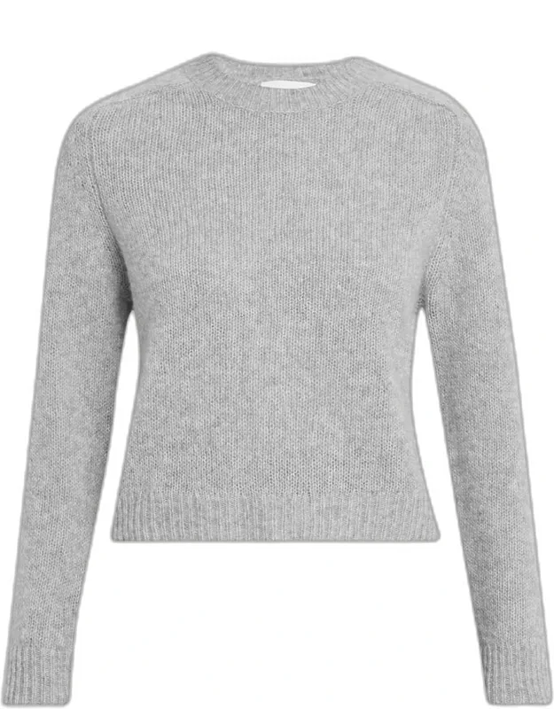 Cashmere-silk Crewneck Sweater