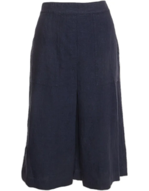 Chambray Midi Skirt