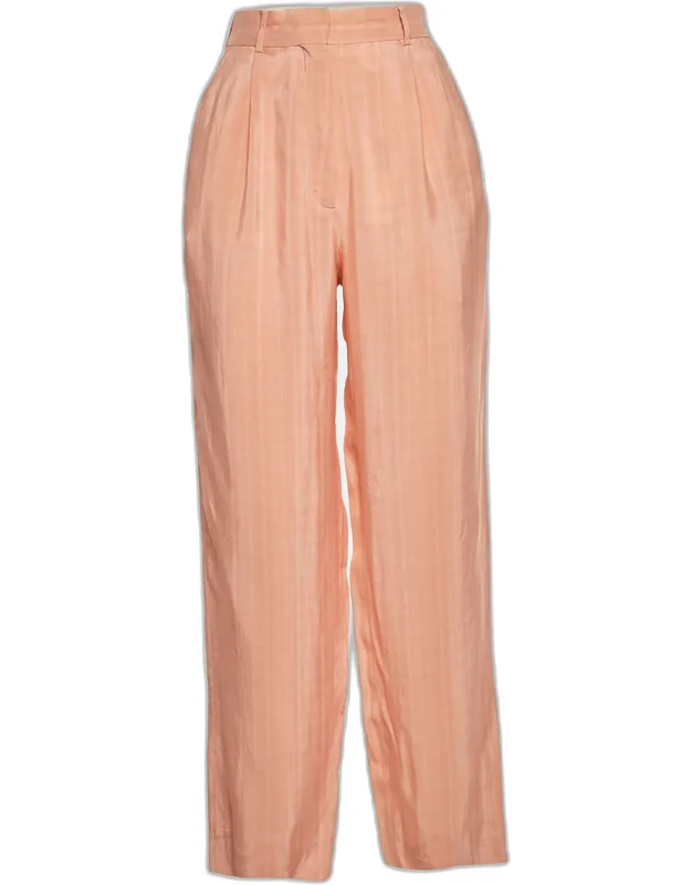 Striped Cotton Trousers