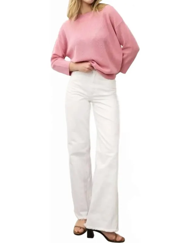 Cashmere Meshknit Sweater