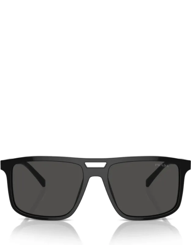 Bold Rectangular Acetate Sunglasses