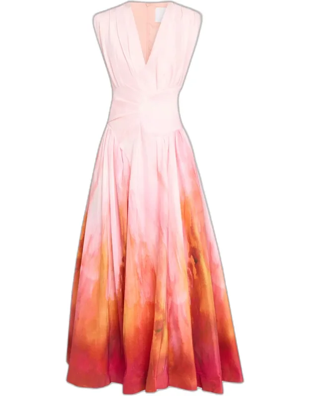 Ombré Maxi Dress