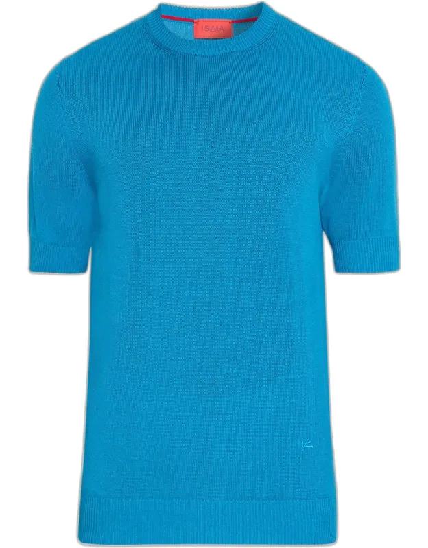 Linen-silk Short-sleeve Shirt