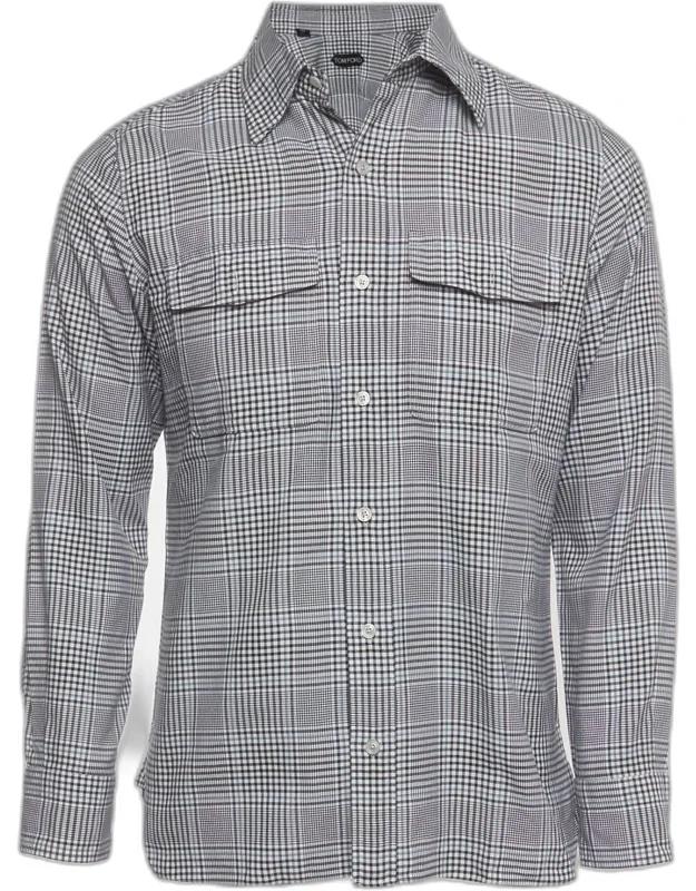 Check Cotton Long Sleeve Shirt