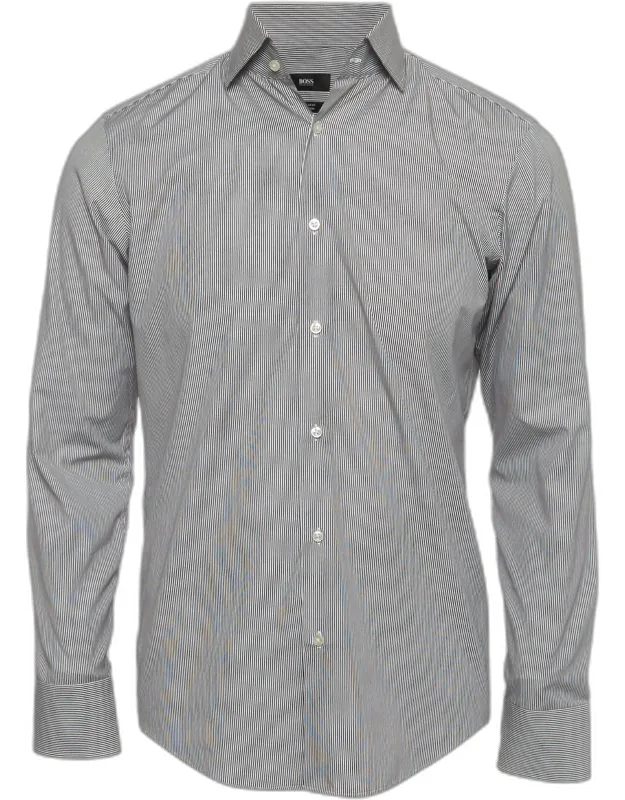 Striped Cotton Regular Fit Shirt