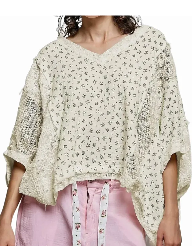 Floral Sheer Top
