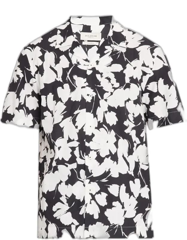 Jackson Floral-print Camp Shirt