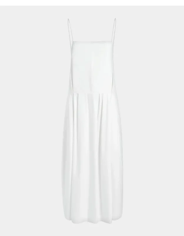 Adira Sleeveless Pleated Midi Dress