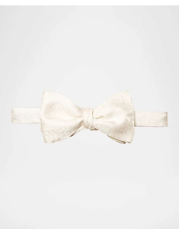 Paisley Woven Silk Bow Tie