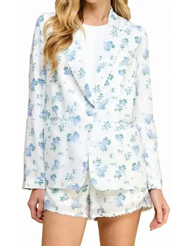 Enchanted Floral Blazer