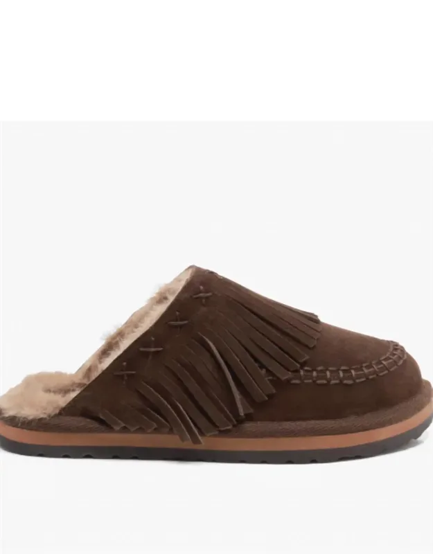Fallon Fringe Mules