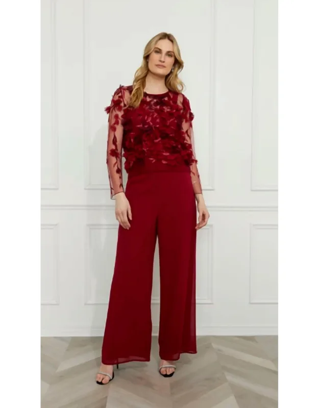 Floral Embroidered Pullover Top
