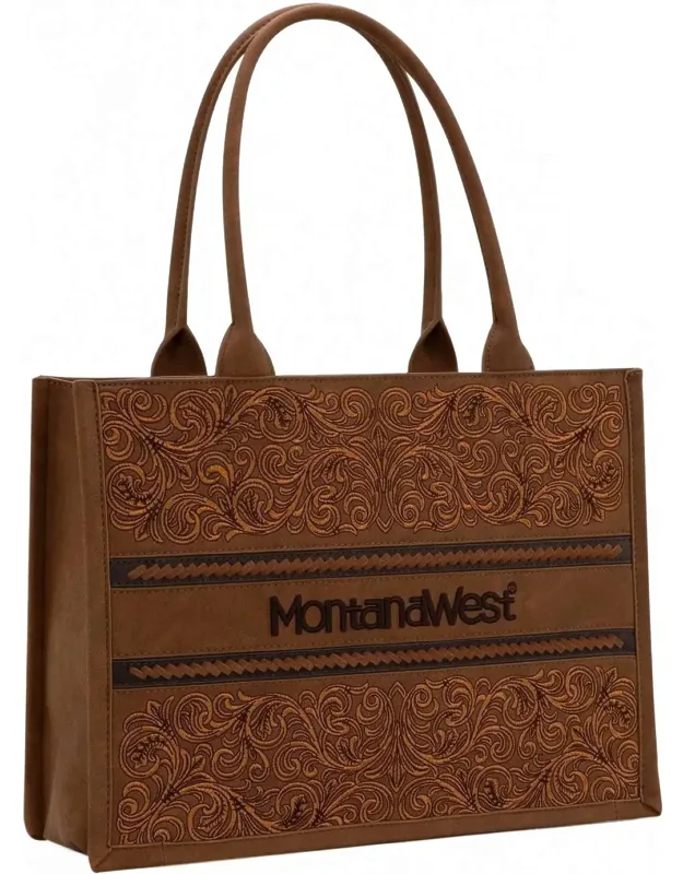Embroidered Collection Concealed Carry Purse