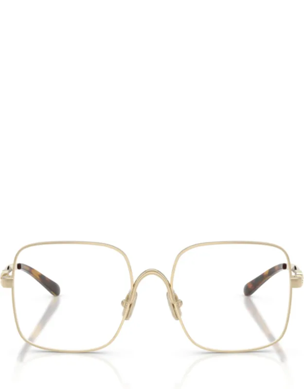 Square-frame Gold Metal Sunglasses