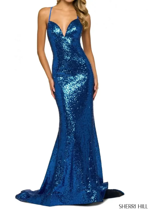 Strappy Back Sequin Dress