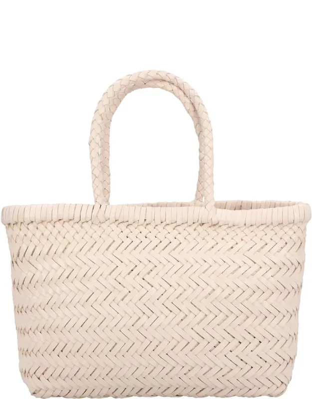 Mini Flat Gora Leather Shoulder Bag