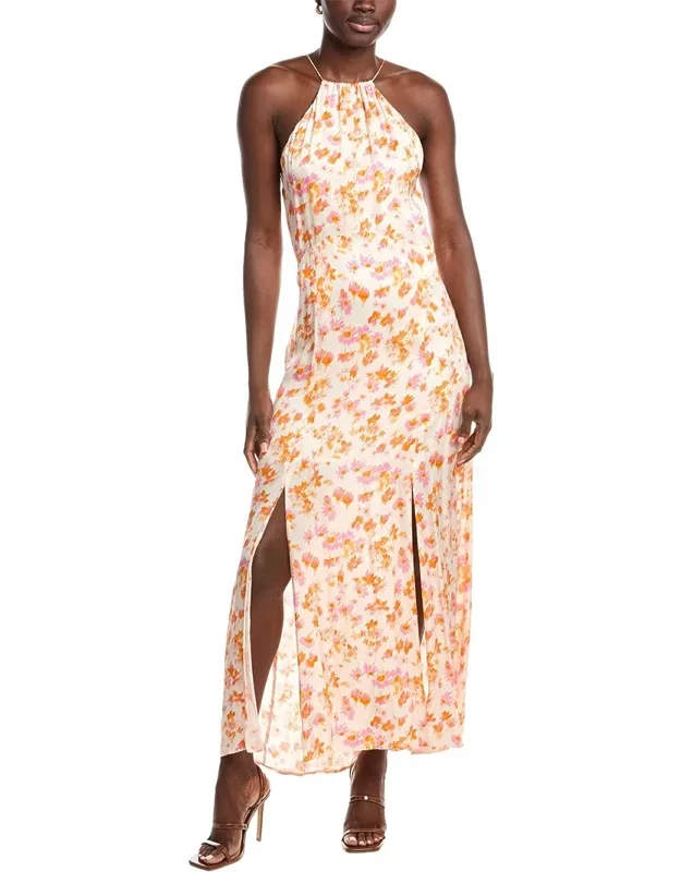Satin Maxi Dress