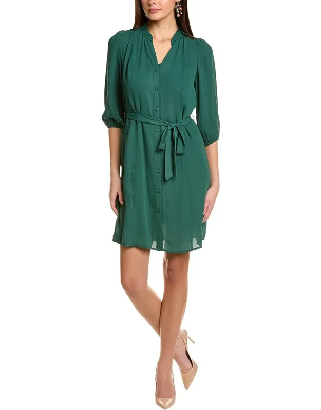 Tie Waist Shirtdress