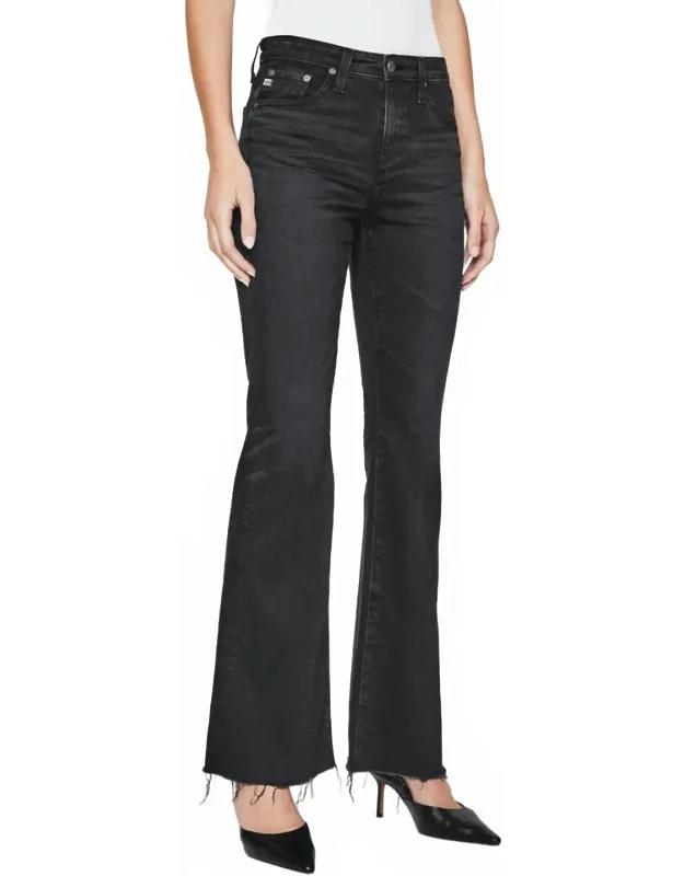 Farrah Bootcut Raw Hem Pants