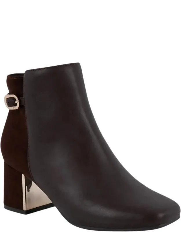 Durvin Block Heel Dress Booties