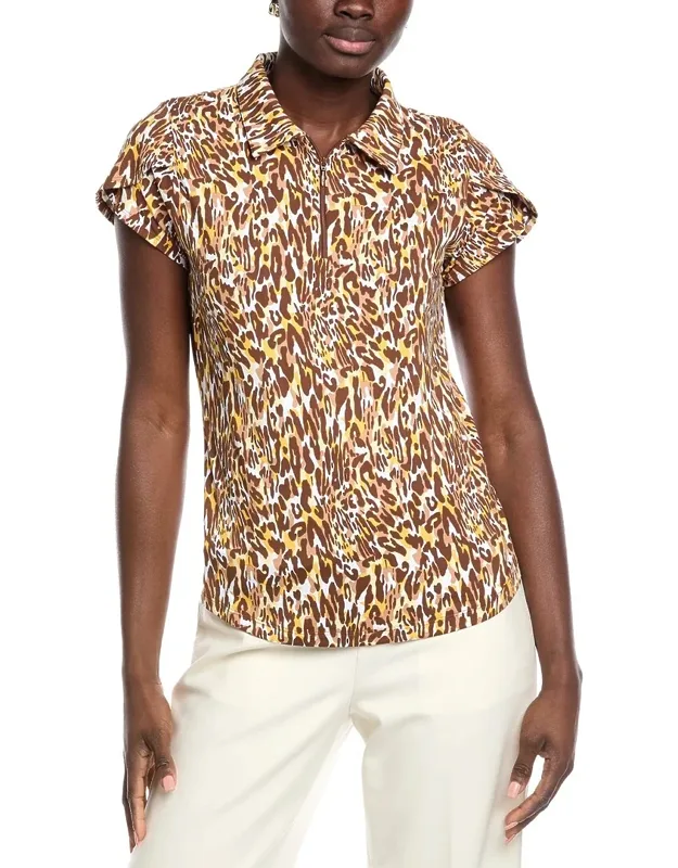 Tulip Sleeve Polo Shirt