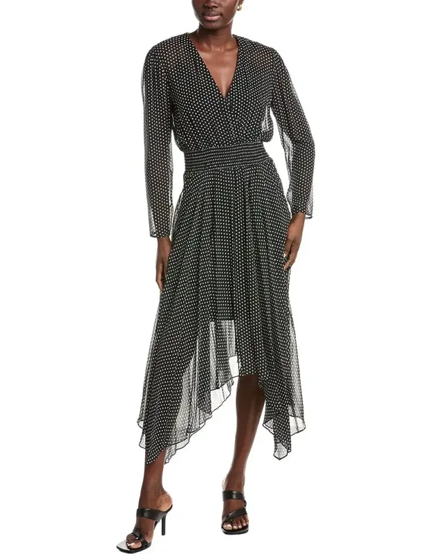 Handkerchief Midi Dress