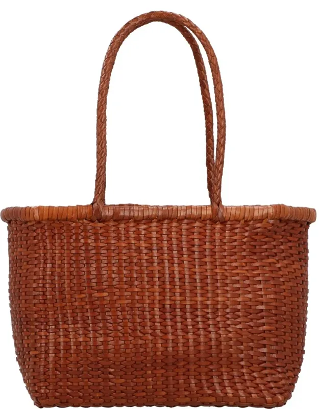 B Weave Small Leather Shoulder Bag