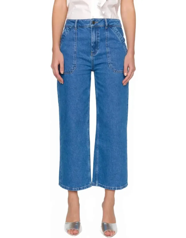 Dorian Cropped Denim Pants