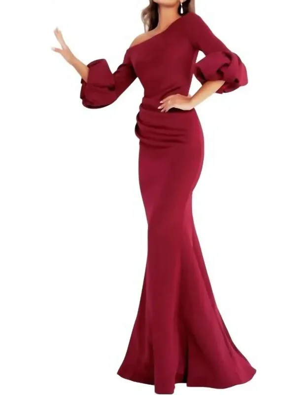 Off The Shoulder Scuba Dress