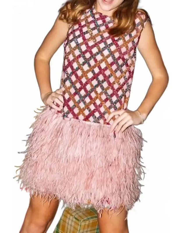 Diamond Feather Dress