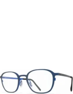 Lofoten Rectangular Titanium Beta Sunglasses With Two-tone Design