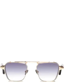 Scotty Geometric Sunglasses With Gradient Blue Lenses