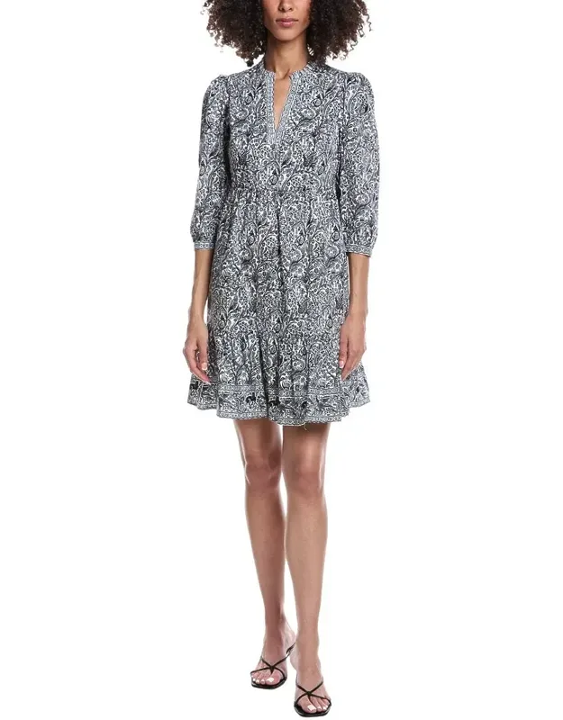 Karli Border Animals Mini Dress