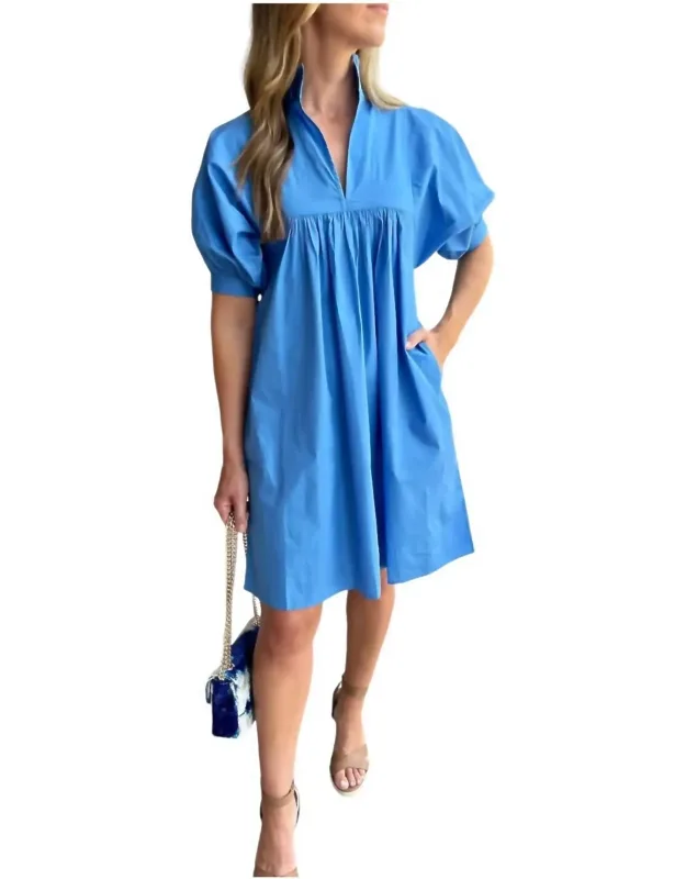 High Neck Dress