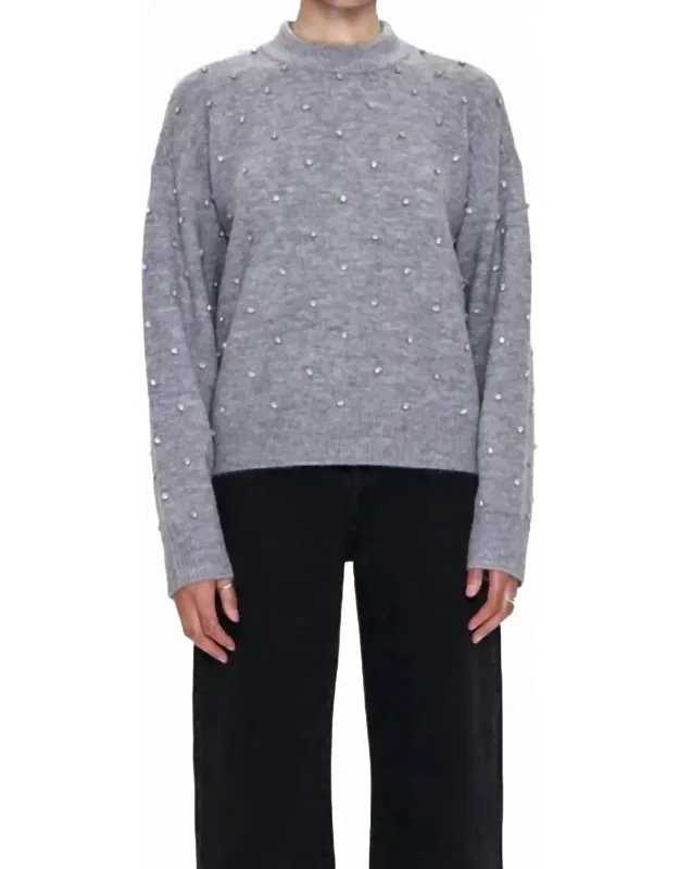 Aura Relaxed Crew Neck Sweater
