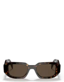 Rectangular Tortoiseshell Sunglasses