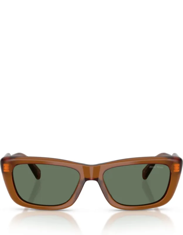 Thick Acetate Rectangular Sunglasses
