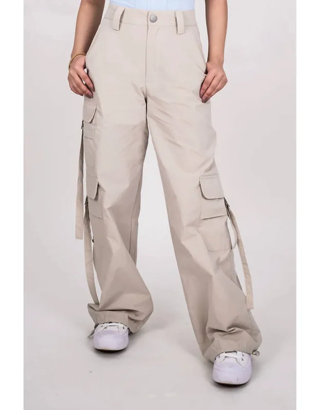 Wide Leg Cargo Pants