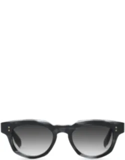 Gradient Tint Sunglasses With Bold Thick Frame
