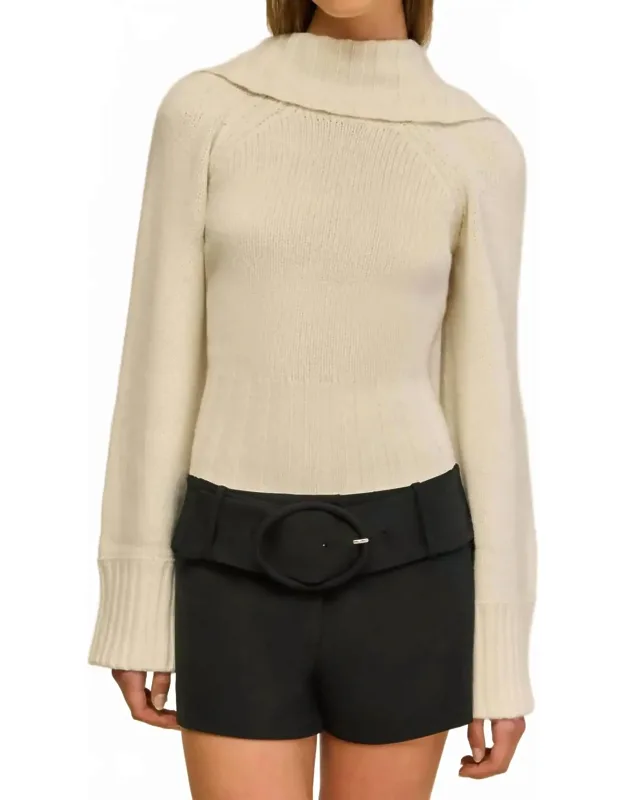 Mock Neck Sweater