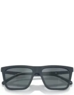 Rectangular Sunglasses With Matte Finish