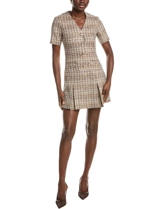 Tweed A-line Dress