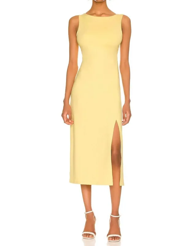 Side Slit Tank Dress