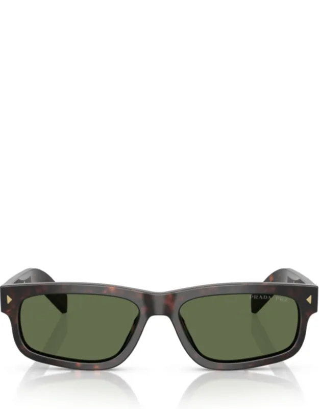 Rectangular Tortoiseshell Sunglasses