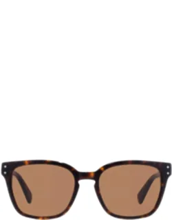 Ferragamo Brown Square Sunglasses Sf1040scp 240 55 Mm Lens Width, 19 Mm Lens Bridge