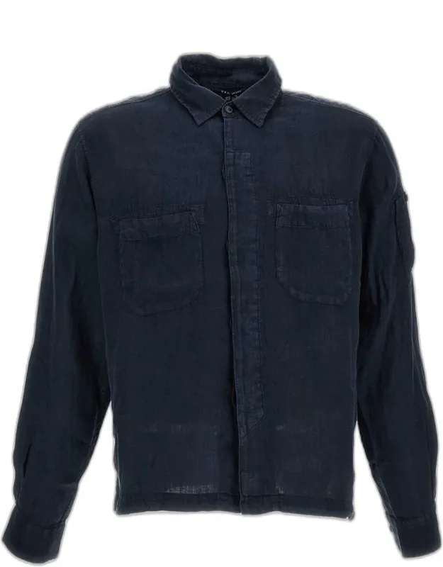 Long-sleeved Linen Shirt