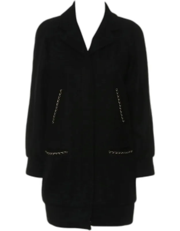 Cashmere Zip Up Coat