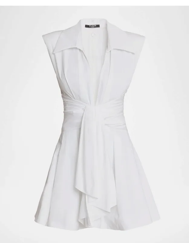 Flare Mini Shirtdress
