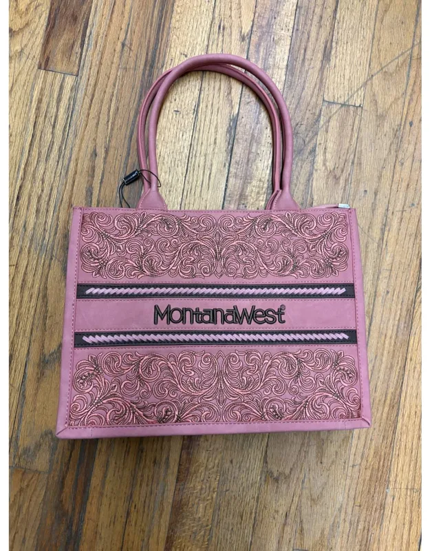 Embroidered Collection Concealed Carry Purse