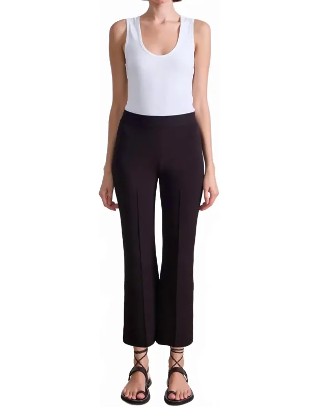 Rene Pull On Pant With Boot-cut And Flattering Mid Rise